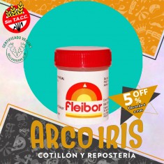 Colorante En Pasta Verde N Fleibor Xu - 15 Gr +6-5% Sin Tacc Promo Por Cantidad Pascua Certificado Vegano