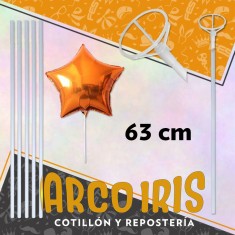 Portaglobo 64 Cm X 50 -esmerilado/color- Porta Mylar