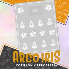 Placas Campanas Y Estrellas Xu +4-5% Promo Por Cantidad Parpen