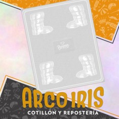 Placas Botas Papa Noel Xu - Chicas +4-5% Navidad Promo Por Cantidad Parpen