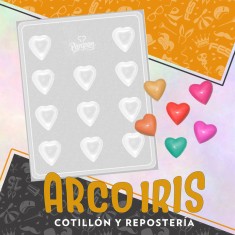 Placas Bombones Corazon Xu +4-5% Promo Por Cantidad Valentin Parpen