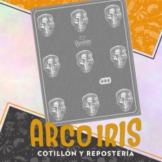 Placas Calaveras Xu +4-5% Pormo Por Cantidad Parpen