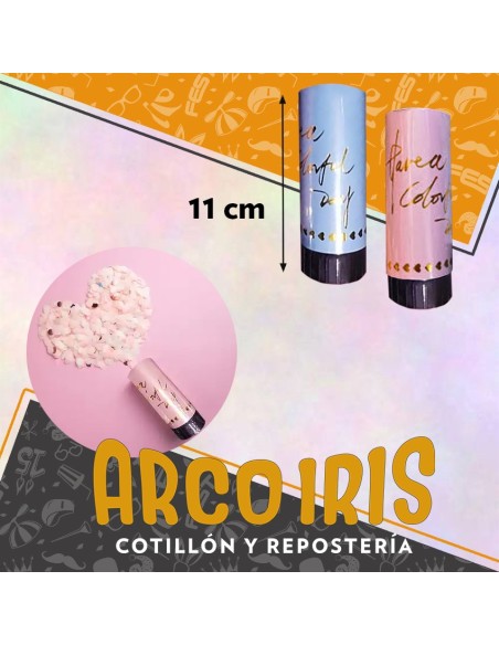 Canon 11 Cm Pavea Colorful Day X 4 - Rosa/celeste Revelacion