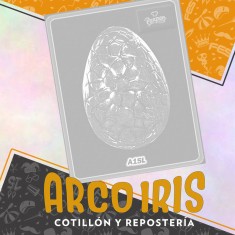 Placas Huevo Craquelado 15 Cm Xu +4-5% Promo Por Cantidad Pascua Parpen