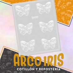 Placas Mariposa X 6 Xu +4-5% Promo Por Cantidad Parpen