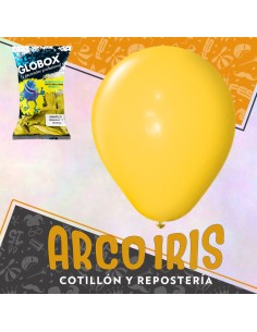 Globo Estandar 20 X 10 Amarillo - Globox