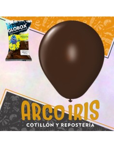 Globo Estandar 20 X 10 Chocolate - Globox