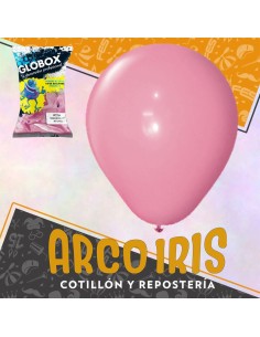 Globo Estandar 20 X 10 Rosa Pastel - Globox