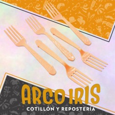 Sex Cubiertos Tenedor X 6