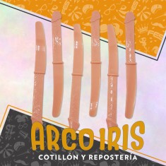 Sex Cubiertos Cuchillo X 6