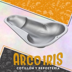 Sex Molde Hojalata Pene Numero 1 X 6 - 12 Cm