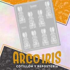 Placas 9 Conejos Chicos Xu +4-5% Promo Por Cantidad Parpen