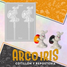 Placas Chupetin Xu Conejo Y Huevito +4-5% Promo Por Cantidad Parpen