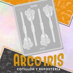 Placas Chupetin Xu Pollitos X 4 +4-5% Promo Por Cantidad Pascua Parpen