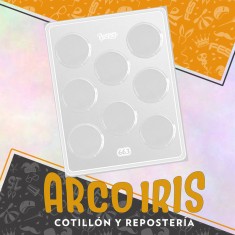 Placas Bases Circulares 5 Cm Xu Para Huevo +4-5% Promo Por Cantidad Pascua Parpen