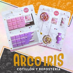 Placas Set Big Candy X 2 - Cristal Parpen