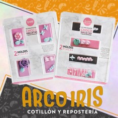 Placas Set Chocogalletas X 2 - Cristal Parpen