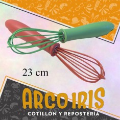 Silicona Batidor Xu - 23 Cm Mango Color