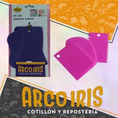 Set Espatula Cornet X 3 Comun/peine/curva-decorador Pasteles