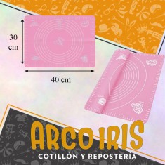 Silicona Placa 40 X 30 Cm Xu - Con Medidas Multiuso Plancha