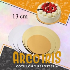 Posa Torta Redonda 13 Cm+10-10% -promo Por Cantidad-