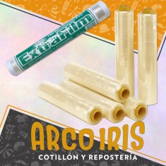 Rollo Film Adherente X 100 Mt - Ancho 38 Cm Extrafilm Bolsa Verde