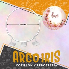 Base Soporte Con Aro De 180 Cm Diametro 3 Bases De Pvc