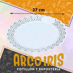 Blonda Plastica Redonda 27 Cm Xu