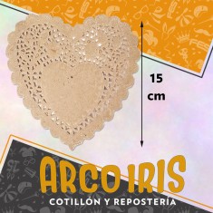 Blonda Corazon Ecologica 15 Cm X 100