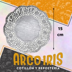 Blonda Redonda Plata 15 Cm X 100