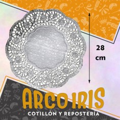 Blonda Redonda Plata 28 Cm X 100