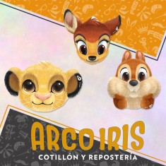 Rey Leon Antifaz X 10 - Mascara Disney Selva Animalitos