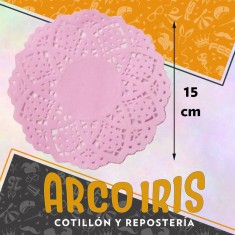 Blonda Redonda Rosa 15 Cm X 100