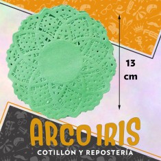 Blonda Redonda Verde 13 Cm X 100