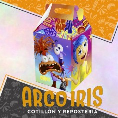 Intensamente Caja Feliz X 6 Sorpresa Grande