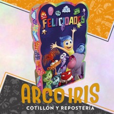 Intensamente Pinata De Carton Xu