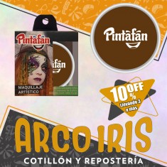 Maquillaje Pasta Marron 9.2g Xu +3-10% Brillante Promo Por Cantidad Artistico Halloween Pintafan