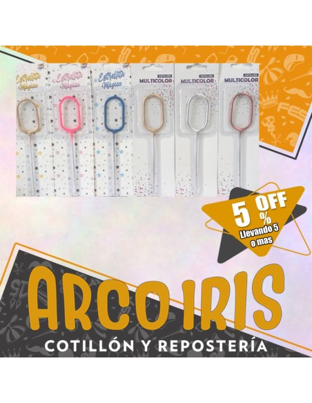 Vela Sparkles Numero 0 Xu +5-5% - Varios Colores Promo Por Cantidad Plata-dorado-rosa Gold-rosa-celeste-azul Exhibidora Para