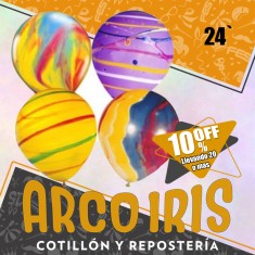 Pinata Estandar 24 Xu +5-5% +20-10% Lisa Promo Por Cantidad Varios Colores