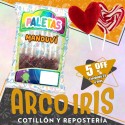 Paletas Super Corazon X 5 +6-5% Promo Por Cantidad Valentin Manduvi
