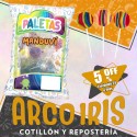 Paletas Paletitas Colores X 25 +24-5% Promo Por Cantidad Manduvi