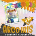 Paletas Caritas Colores X 25 +24-5% Promo Por Cantidad Manduvi