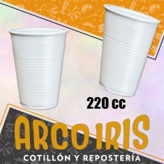 Vaso 220 Cc Blanco X 100