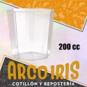 Vaso Octogonal Cristal X 10 - 200cc