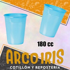 Vaso 180 Cc Celeste X 100