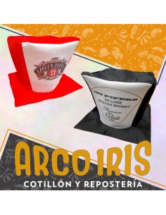 Gorro Galera Cuadrada Whisky Xu - 100 Pipers Chivas Pedal