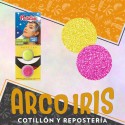 Maquillaje Glitter Fluo Pasta 2g X 2 Amarillo/rosa Artistico Halloween Pintafan