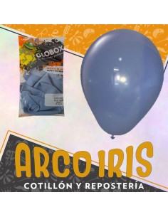 Globo Estandar 20 X 10 Azul Jeans - Globox