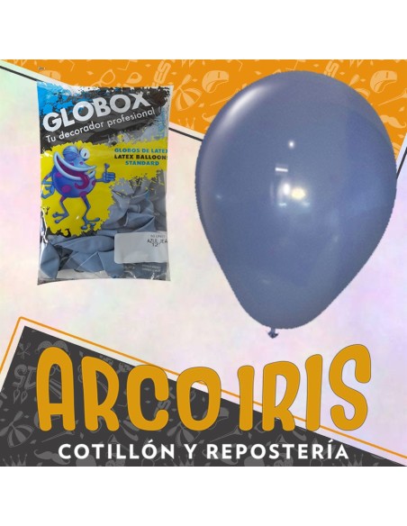 Globo Estandar 12 X 50 - Azul Jeans Globox