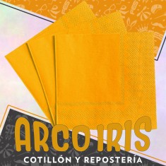 Servilleta Fluo Naranja X 20 - Festcopack